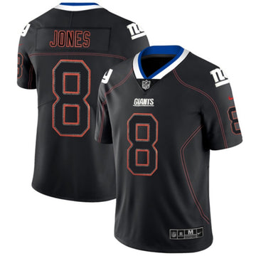 Daniel Jones New York Giants black Color Rush jersey