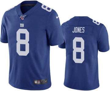 Daniel Jones New York Giants blue jersey