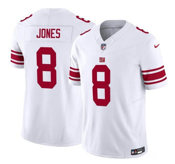 Daniel Jones New York Giants white FUSE jersey