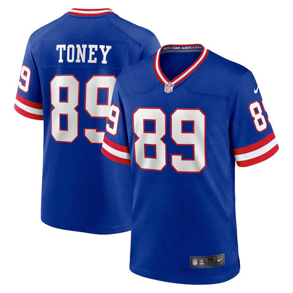 Kadarius Toney New York Giants royal Game jersey