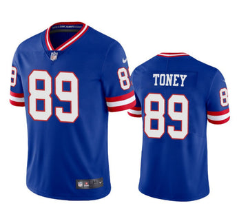 Kadarius Toney New York Giants royal Classic jersey