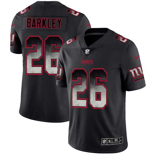 Custom New York Giants black Fashion jersey