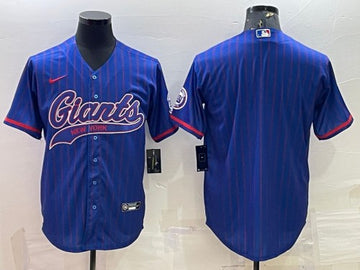 New York Giants blue jersey