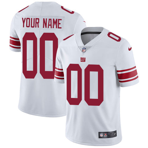 Custom New York Giants white jersey
