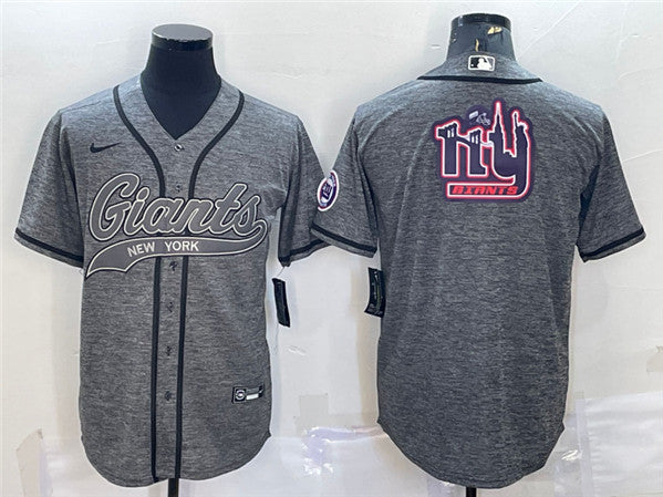 New York Giants gray jersey