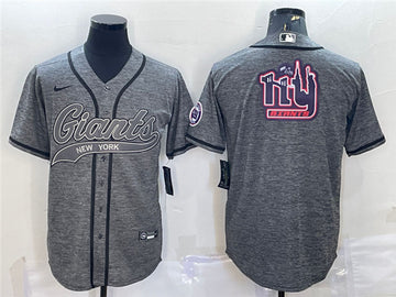 New York Giants gray jersey