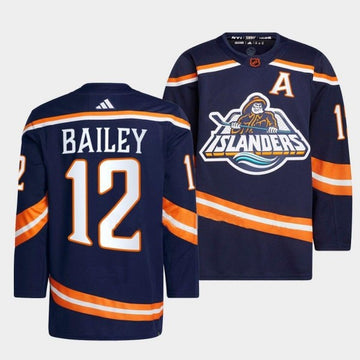 Josh Bailey New York Islanders navy Reverse Retro jersey