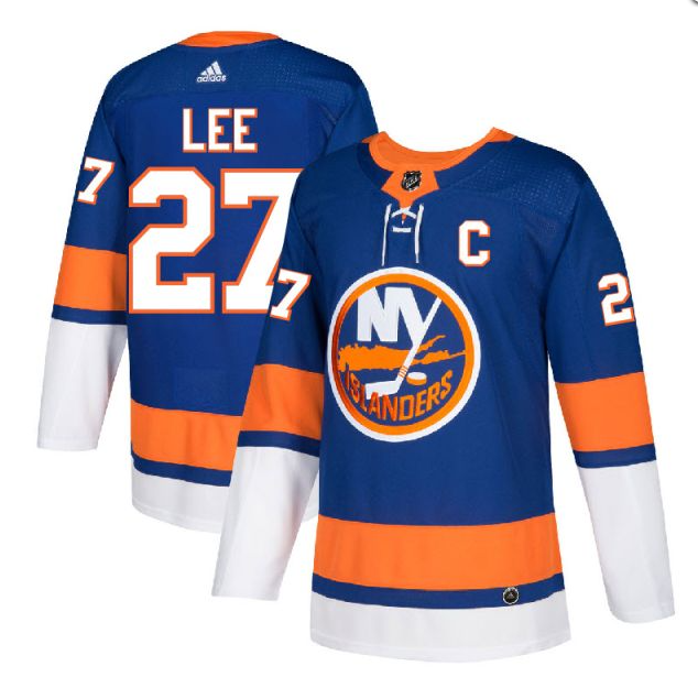 Anders Lee New York Islanders royal jersey