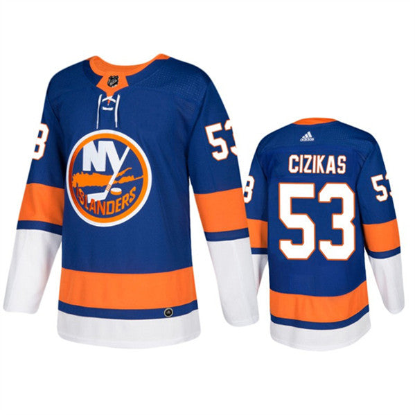 Casey Cizikas New York Islanders royal jersey