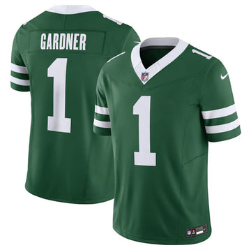 Ahmad Sauce Gardner New York Jets green FUSE jersey
