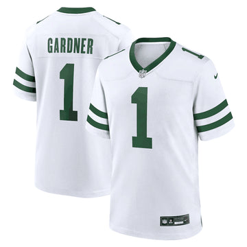 Ahmad Sauce Gardner New York Jets white Game jersey