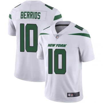 Braxton Berrios New York Jets white jersey