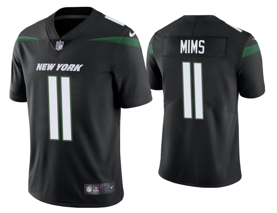 Denzel Mims New York Jets black jersey