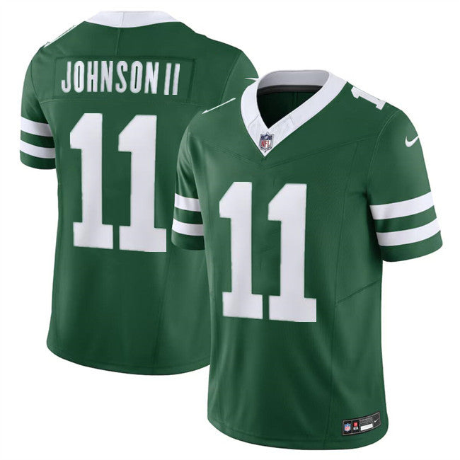 Jermaine Johnson New York Jets green FUSE jersey
