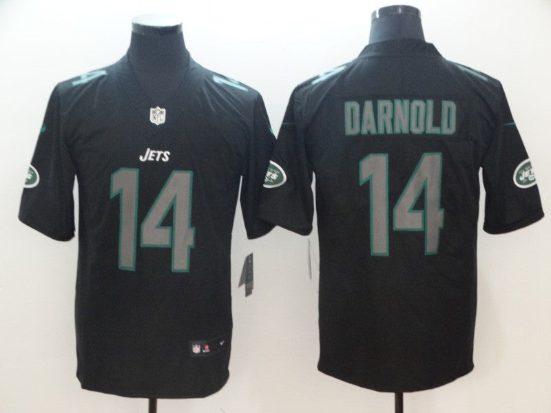 Sam Darnold New York Jets black jersey