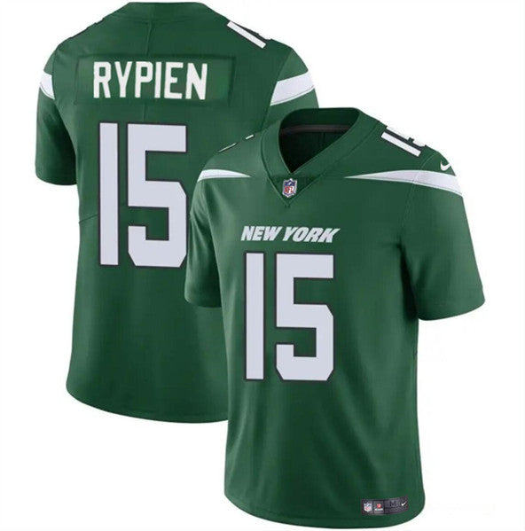 New York Jets #15 Brett Rypien Green Jersey