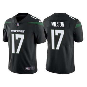 Garrett Wilson New York Jets black jersey