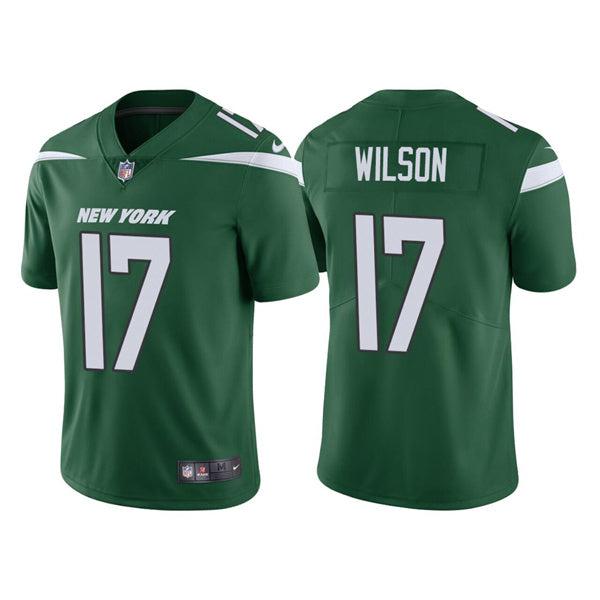 Garrett Wilson New York Jets green jersey