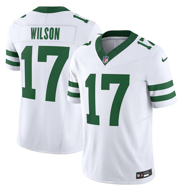 Garrett Wilson New York Jets white FUSE jersey