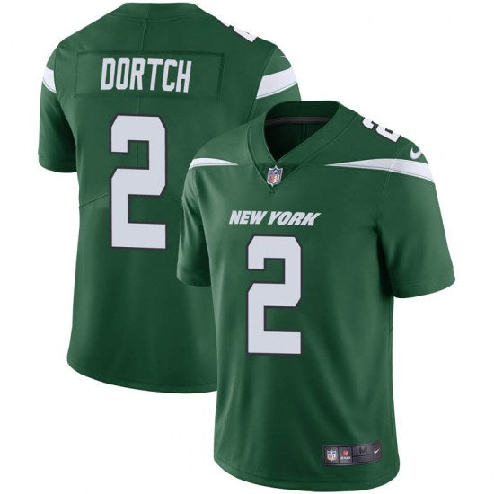 Greg Dortch New York Jets green jersey