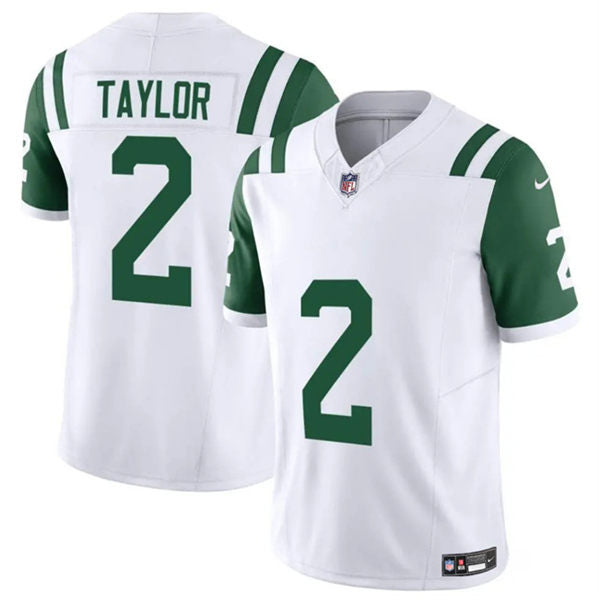 Tyrod Taylor New York Jets white FUSE jersey