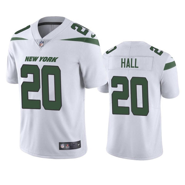 Breece Hall New York Jets white jersey