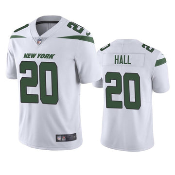 Breece Hall New York Jets white jersey