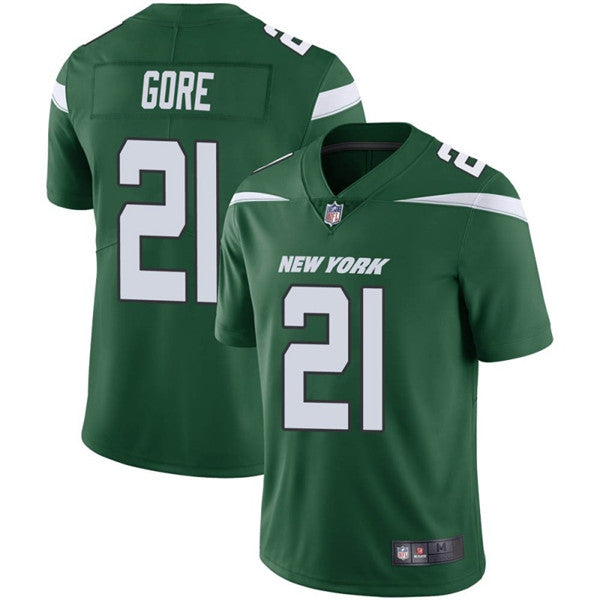 Frank Gore New York Jets green jersey