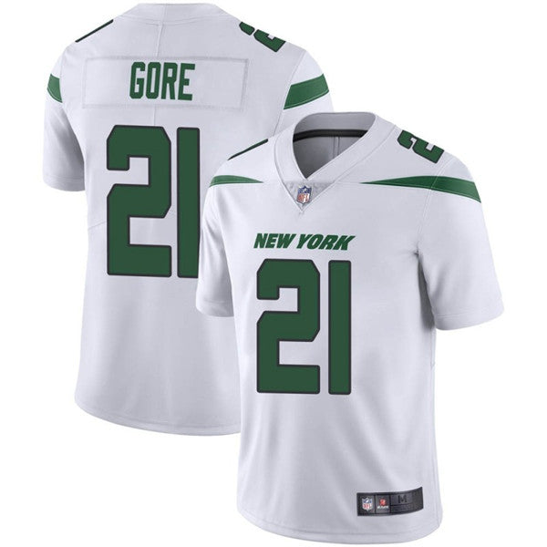 Frank Gore New York Jets white jersey