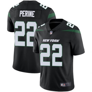 La'Mical Perine New York Jets black jersey