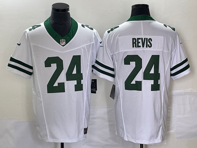 Darrelle Revis New York Jets white FUSE jersey