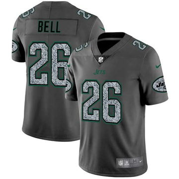 Le'Veon Bell New York Jets gray Fashion Static jersey