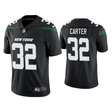 Michael Carter New York Jets white jersey