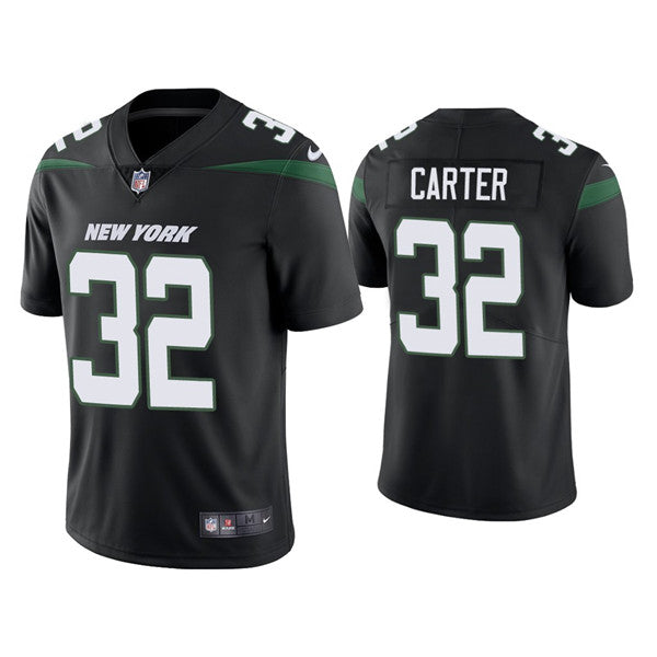 Michael Carter New York Jets white jersey