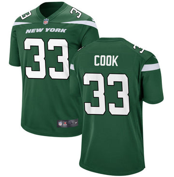 Dalvin Cook New York Jets green Game jersey