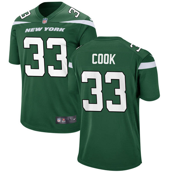 Dalvin Cook New York Jets green Game jersey