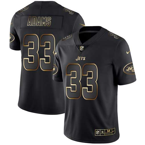 Jamal Adams New York Jets black jersey