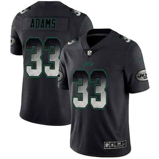Jamal Adams New York Jets black Fashion jersey