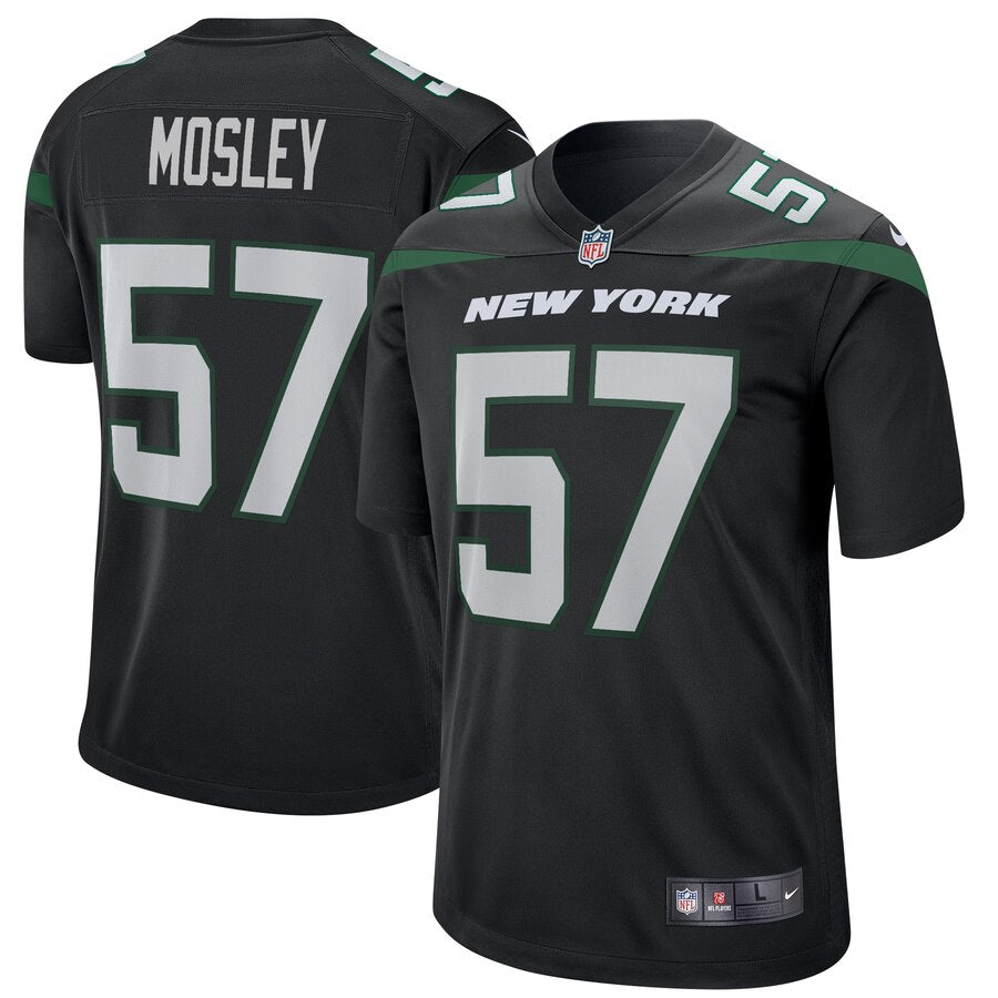 CJ Mosley New York Jets black jersey