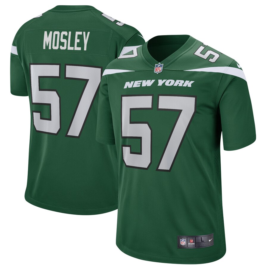 CJ Mosley New York Jets green jersey