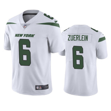 Greg Zuerlein New York Jets white jersey