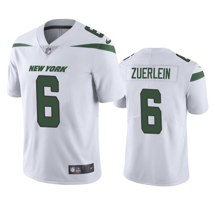 Greg Zuerlein New York Jets white jersey
