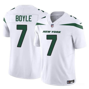 Tim Boyle New York Jets white FUSE jersey