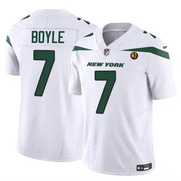 Tim Boyle New York Jets white FUSE jersey