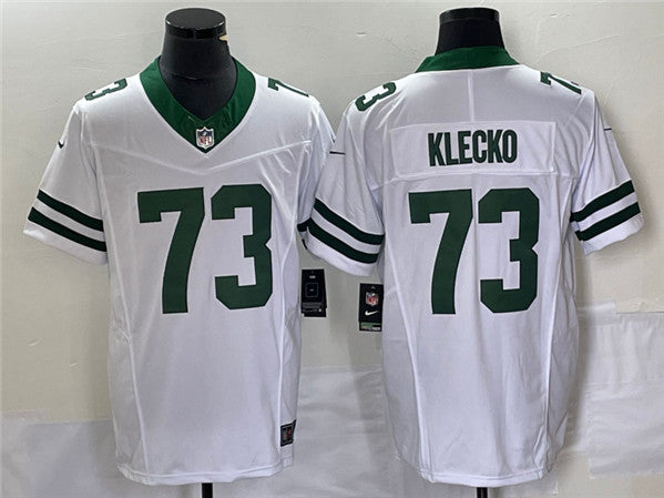 Joe Klecko New York Jets white FUSE jersey