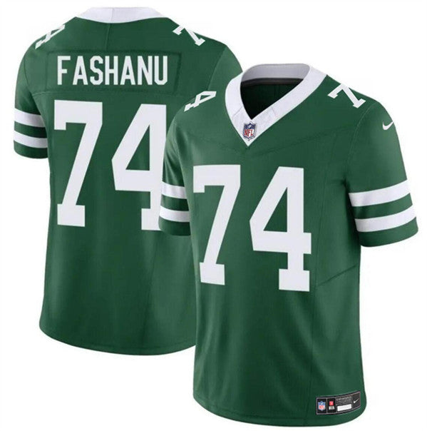 Olu Fashanu New York Jets green FUSE jersey