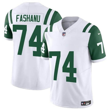 Olu Fashanu New York Jets white FUSE jersey