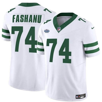 Olu Fashanu New York Jets white FUSE jersey