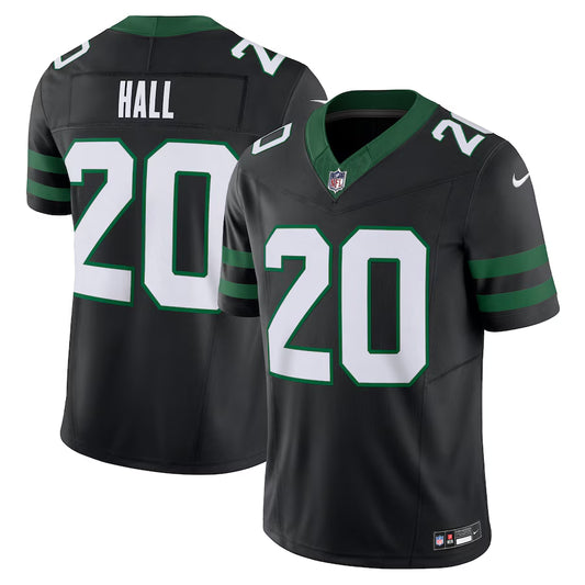 New York Jets Custom Black FUSE Throwback Jersey