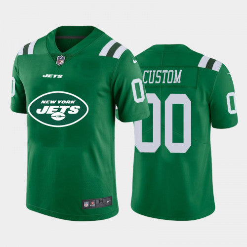 Custom New York Jets green jersey